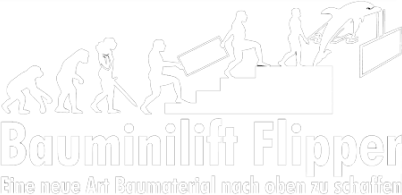 Evolution bis zum Bauminilift Flipper