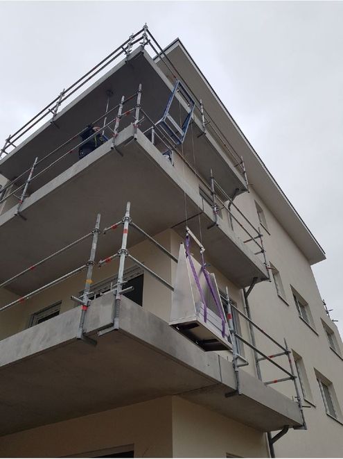 Elevador de balcones Mini-Flipper 150