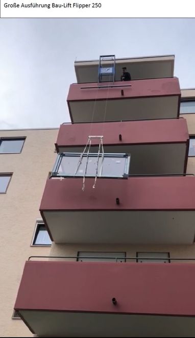 Versión grande Bau-Lift Flipper 250